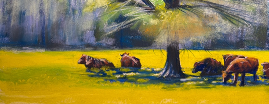 Learn to Paint Cows in Acrylic Workshop