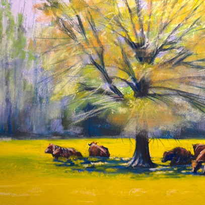 Learn to Paint Cows in Acrylic Workshop - logo